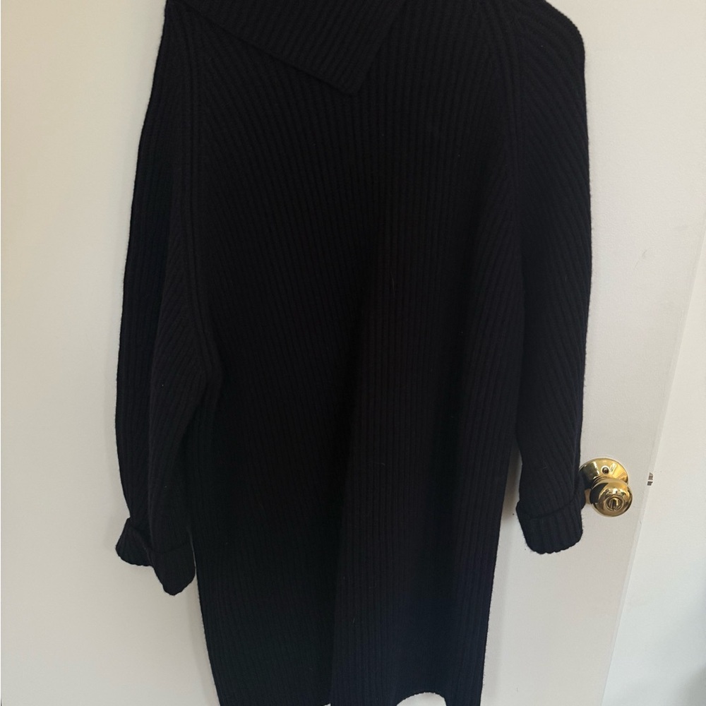 COS Asymmetrical Sweater Dress